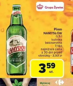 Carrefour Piwo Namysłów oferta