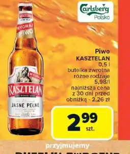 Carrefour Piwo Kasztelan oferta