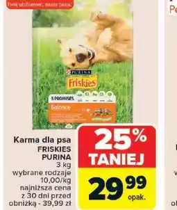Carrefour Karma dla psa Friskies Purina oferta