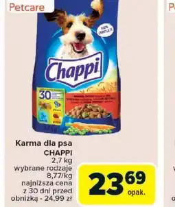 Carrefour Karma dla psa Chappi oferta