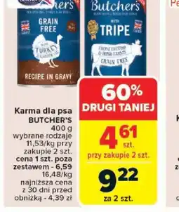 Carrefour Karma dla psa Butcher's oferta