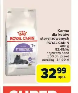Carrefour Karma dla kotów sterylizowanych Royal Canin oferta