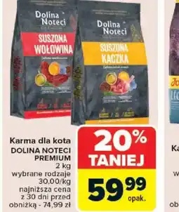 Carrefour Karma dla kota Dolina Noteci Premium oferta