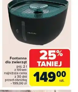 Carrefour Fontanna dla zwierząt oferta