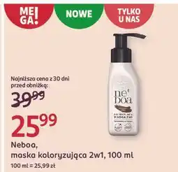 Rossmann Maska koloryzująca 2w1 kawowy brąz Neboa oferta