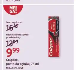Rossmann Pasta do zębów charcoal Colgate Max White oferta