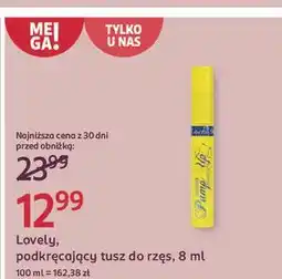 Rossmann Tusz do rzęs Lovely Pump Up oferta