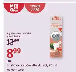 Rossmann Pasta kids 0-6 lat On oferta