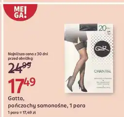 Rossmann Ponczochy samonośne Gatta oferta