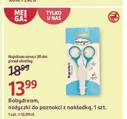 Rossmann Nożyczki do paznokci z nakładką ochronną Babydream oferta