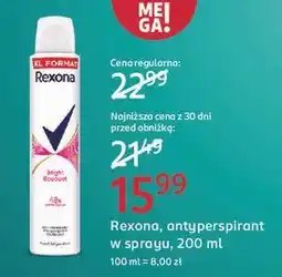 Rossmann Antyperspirant Rexona Sexy Bouquet oferta