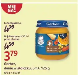 Rossmann Obiadek jarzynki z królikiem Gerber oferta