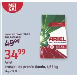 Rossmann Proszek do prania ultra oxi effect Ariel oferta