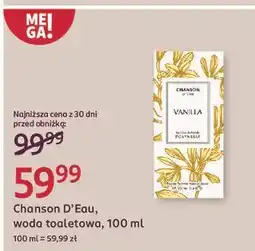 Rossmann Woda toaletowa Chanson D'eau Vanilla oferta