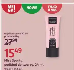 Rossmann Podkład do twarzy Miss Sporty Naturally Perfect oferta