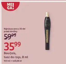 Rossmann Tusz do rzęs ultra black Bourjois Twist Up The Volume oferta