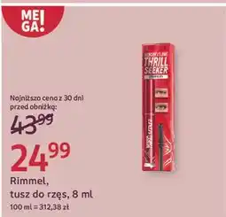 Rossmann Tusz do rzęs Rimmel Thrill Seeker oferta