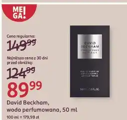 Rossmann Woda toaletowa David Beckham Follow Your Instinct oferta