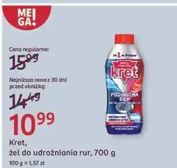 Żel do udrożniania rur Kret