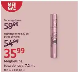 Rossmann Tusz do rzęs Maybelline Lash Sensational Sky High oferta