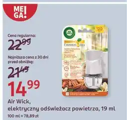 Rossmann Wkład drzewo sandałowe i zmysłowa wanilia Air Wick Electric Essential Oils oferta