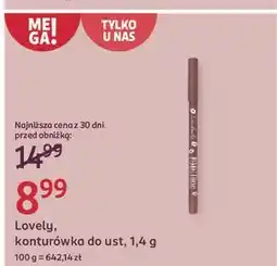 Rossmann Konturówka do ust nr 7 Lovely Perfect Line oferta