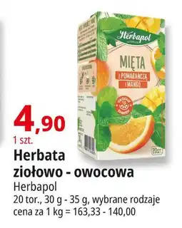 E.Leclerc Herbata mięta z pomarańczą i mango Herbapol oferta