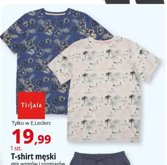E.Leclerc T-shirt męski Tissaia oferta