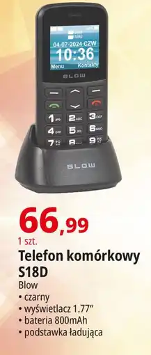 E.Leclerc Telefon s18d Blow oferta