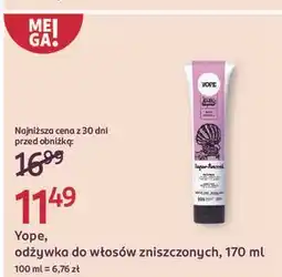 Rossmann Odżywka do włosów orientalny ogród Yope oferta