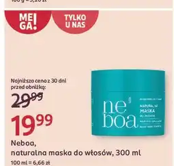 Rossmann Maska do włosów nawilżająco-odżywcza Neboa oferta