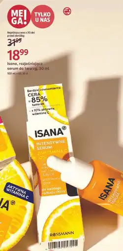 Rossmann Serum do twarzy vitamin c Isana oferta
