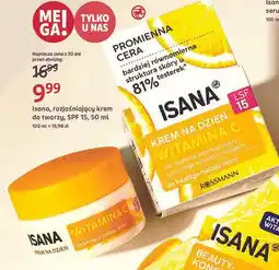 Rossmann Krem na dzień vitamin c spf15 Isana oferta