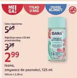 Rossmann Zmywacz do paznokci z acetonem Isana oferta