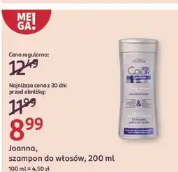 Rossmann Szampon do włosów blond, rozjaśnianych i siwych platynowy odcień Joanna Ultra Color System oferta