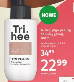 Rossmann Płyn-peeling do skóry głowy Tri.hee oferta
