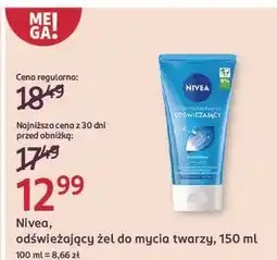 Rossmann Żel do mycia twarzy odświeżający witamina e i lotos Nivea oferta