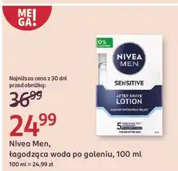 Rossmann Woda po goleniu łagodząca Nivea Men Sensitive oferta