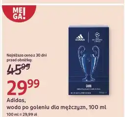 Rossmann Woda po goleniu Adidas Men Champions League oferta