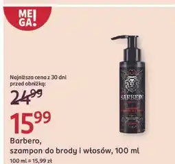 Rossmann Szampon do brody Barbero oferta