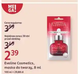 Rossmann Maska- ampułka collagen Eveline Face Therapy Proffessional oferta