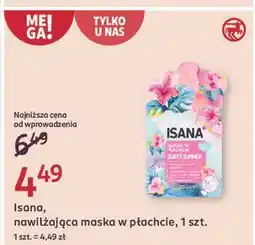 Rossmann Maska na płachcie sweet summer Isana oferta