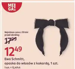 Rossmann Opaska kosmetyczka do włosów z kokardą Ewa Schmitt oferta