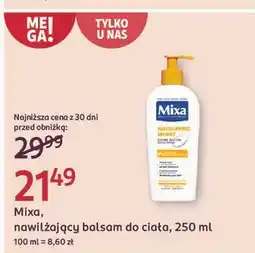 Rossmann Balsam nawilżający do ciała niacinamide bright Mixa oferta