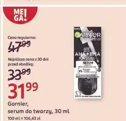 Rossmann Serum przeciw niedoskonałościom do twarzy Garnier Pure Active oferta