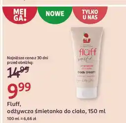 Rossmann Śmietanka do ciała truskawka Fluff oferta