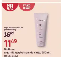 Rossmann Ujędrniająco-odżywczy balsam do ciała Biotinne oferta