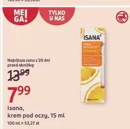 Rossmann Krem po oczy vitamin c Isana oferta