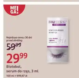 Rossmann Serum pobudzające wzrost rzęs Biotebal oferta