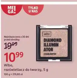 Rossmann Rozświetlacz prasowany Wibo Diamond Illuminator oferta